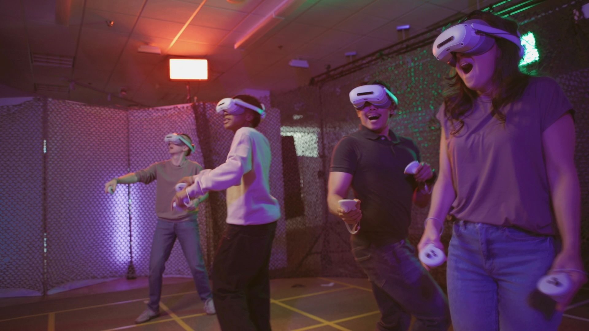 Our team can help craft innovative multiplayer VR experiences, designed for free-roam arenas. Make the most of a 5m x 5m space with clever spatial design, fun game mechanics, and immersive storytelling.